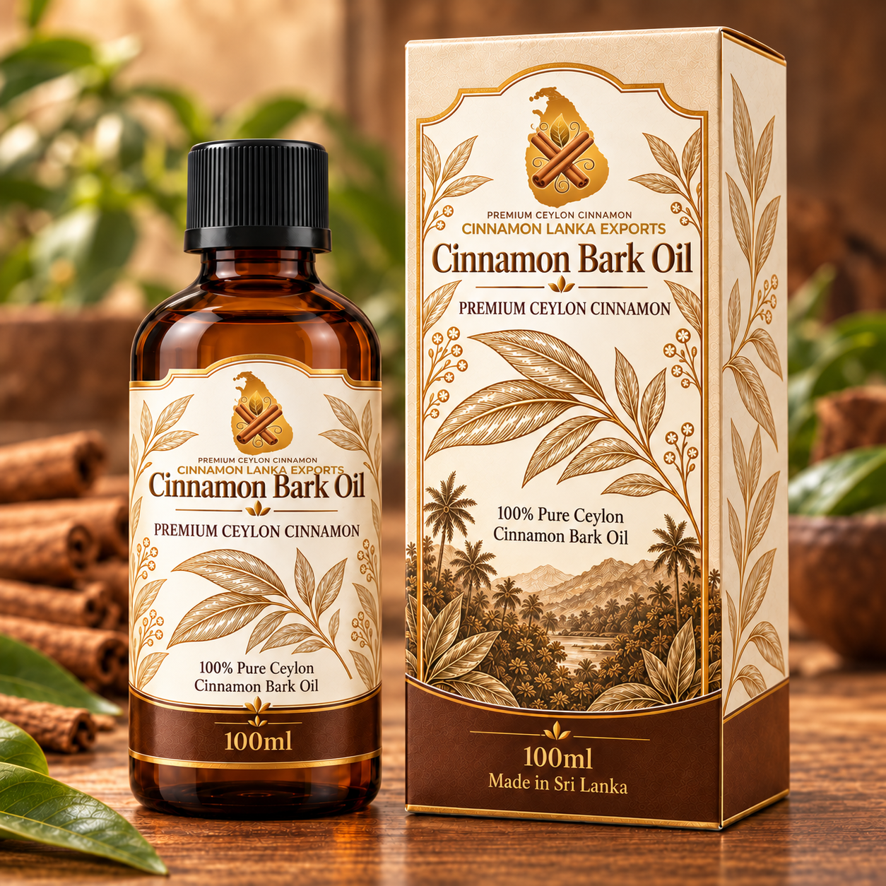 Ceylon Cinnamon Bark Oil – Premium Export Supply